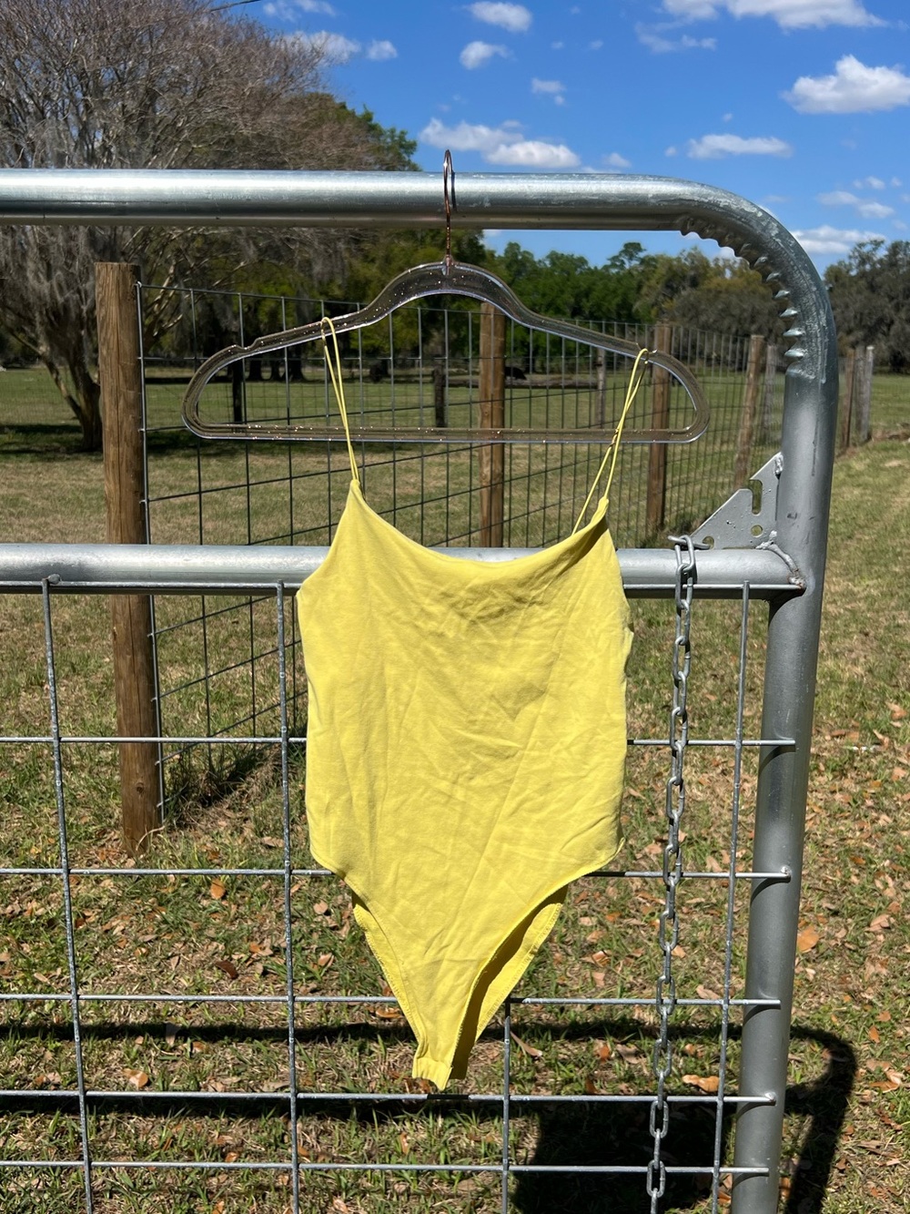 Zara Yellow Bodysuit